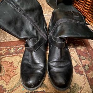 Black boots